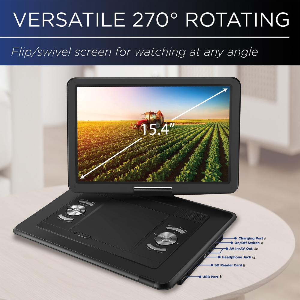 Impecca 15.4'' Portable Dvd Player