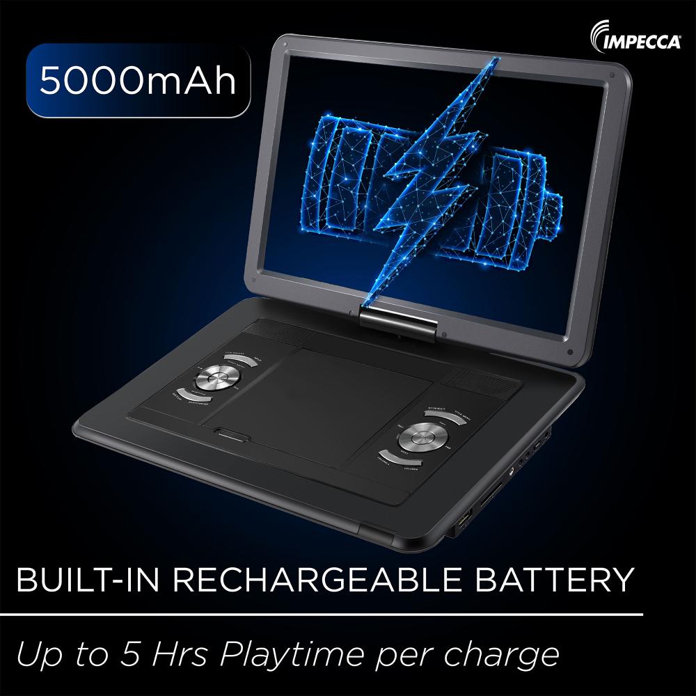 Impecca 15.4'' Portable Dvd Player