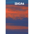 Ideas: 90 Pages of 6 X 9 Inch White Numbered Pages No Lines - Paperback