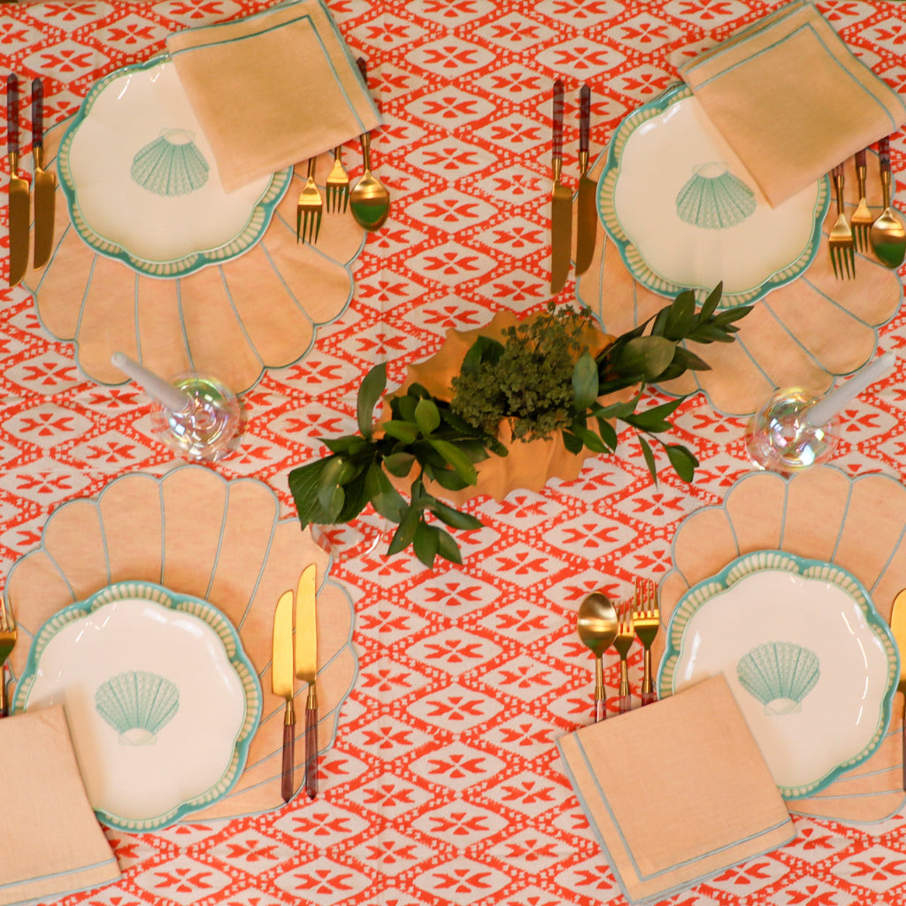 100% Organic Cotton - Isabella Cove Tablecloth