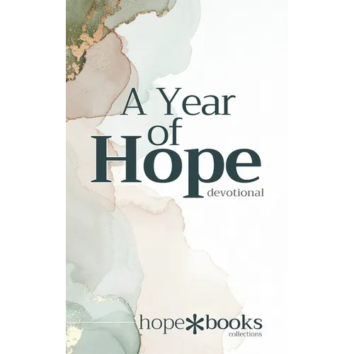 A Year of Hope Devotional - Hardcover