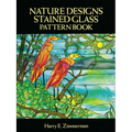 Nature Designs Stained Glass Pattern Book - Paperback