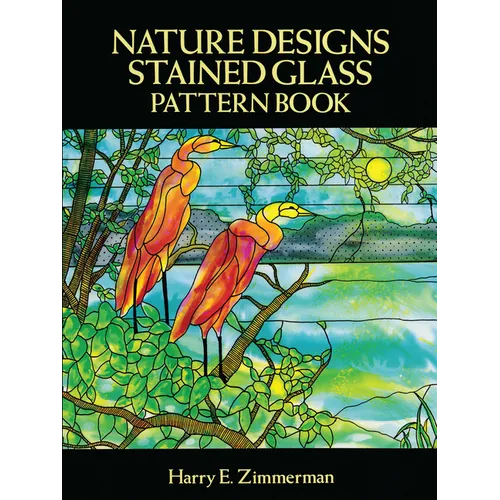 Nature Designs Stained Glass Pattern Book - Paperback