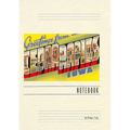 Vintage Lined Notebook Greetings from Cedar Rapids - Paperback