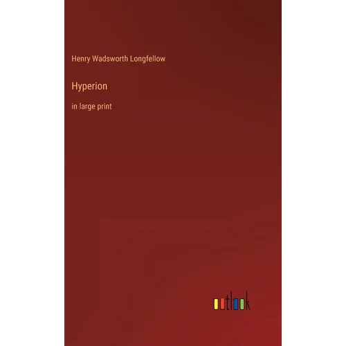 Hyperion: in large print - Hardcover