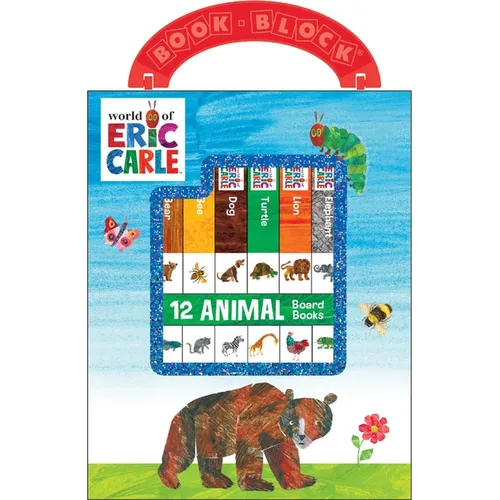 World of Eric Carle: 12 Animal Board Books - Boxed Set