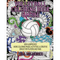 Volleyball Coloring Book & More: Coloring Pages, Activities, & Creative Space for Players & Fans - Paperback