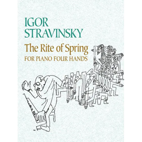 The Rite of Spring for Piano Four Hands - Paperback
