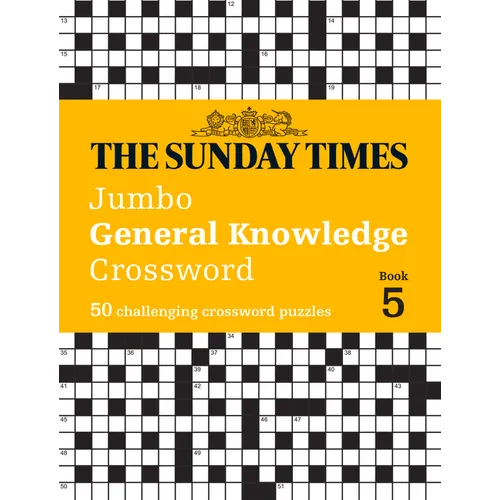 Sunday Times Jumbo General Knowledge Crossword Book 5: 50 General Knowledge Crosswords - Paperback