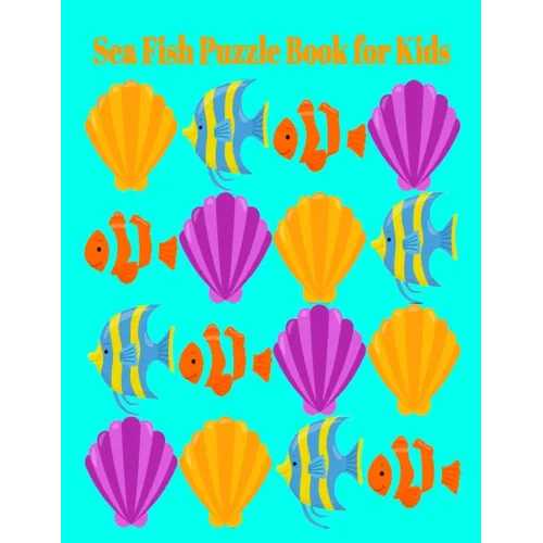 Sea Fish Puzzle Book for Kids - Paperback
