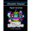 Playful Variations on Happy Birthday: for lever or pedal harp - Paperback