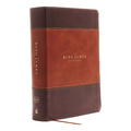 The King James Study Bible, Imitation Leather, Brown, Full-Color Edition - Imitation Leather