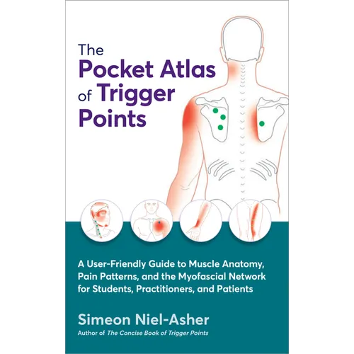 The Pocket Atlas of Trigger Points: A User-Friendly Guide to Muscle Anatomy, Pain Patterns, and the Myofascial Network for Students, Practitioners, an - Paperback