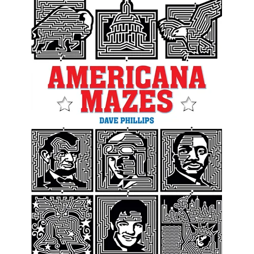 Americana Mazes - Paperback