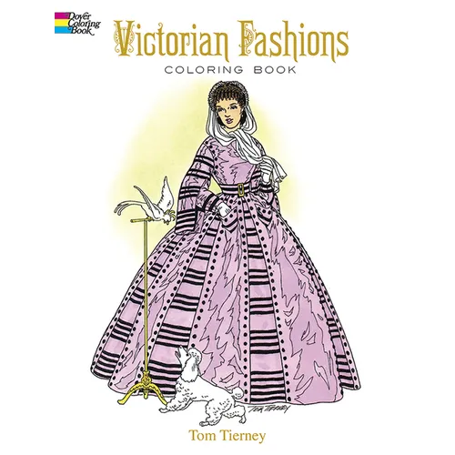 Victorian Fashions Coloring Book - Paperback