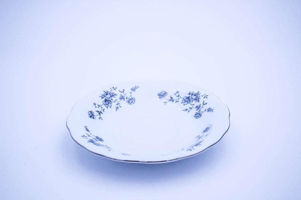 Johann Haviland Blue Garland Tea Saucers - Set of 8