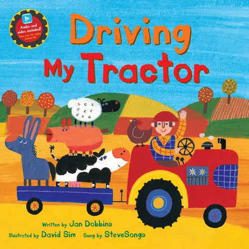 Driving My Tractor - Board Book