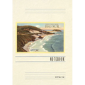 Vintage Lined Notebook Greetings from Big Sur - Paperback