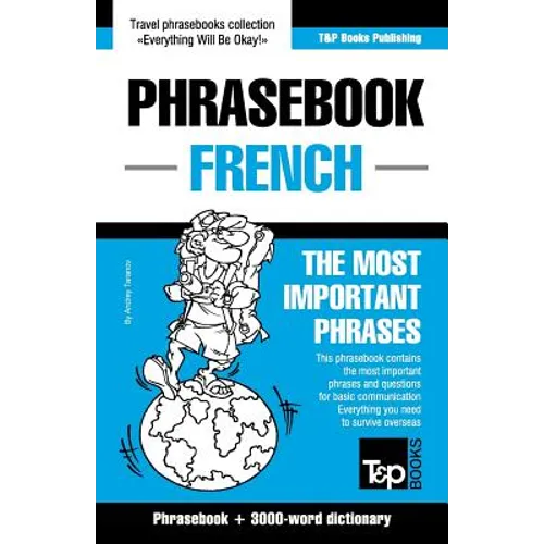 English-French phrasebook and 3000-word topical vocabulary - Paperback