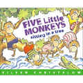 Five Little Monkeys Sitting in a Tree - Hardcover