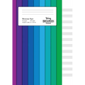 Manuscript Paper: Colour Spectrum A4 Blank Sheet Music Notebook - Paperback