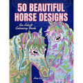 50 Beautiful Horses Coloring Book - Paperback