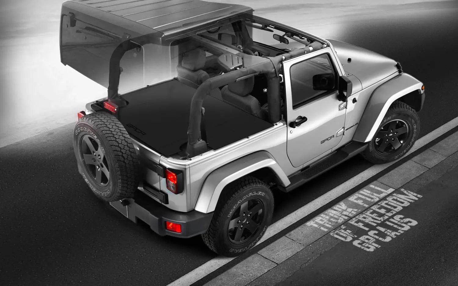 Jeep Wrangler Cargo Freedom Pack JK 2DR (2007-2018)