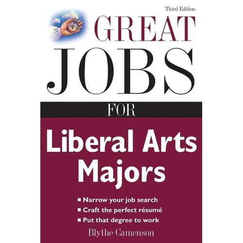 Great Jobs for Liberal Arts Majors - Paperback