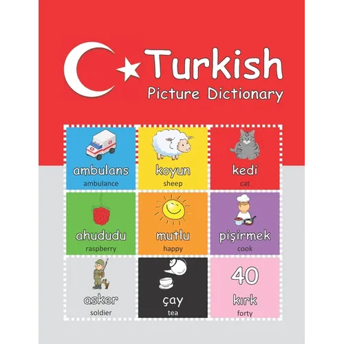 Turkish Picture Dictionary: with audio - Paperback