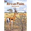 African Plains Coloring Book - Paperback