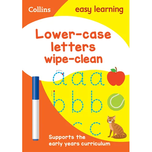 Lower-Case Letters: Wipe-Clean - Paperback