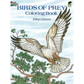 Birds of Prey Coloring Book - Paperback