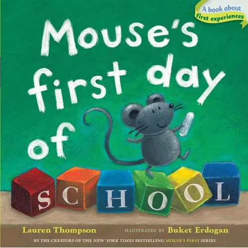 Mouse's First Day of School - Board Book