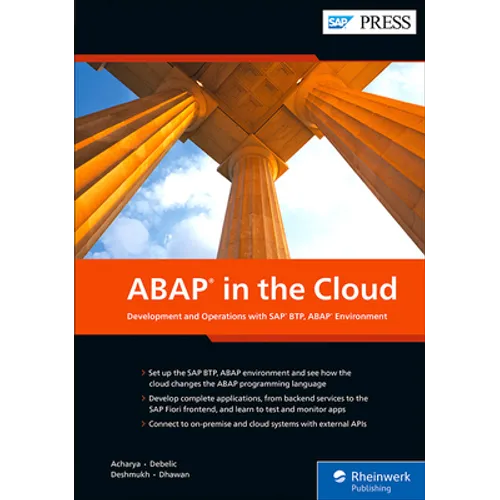 ABAP in the Cloud: Development and Operations with SAP Btp, ABAP Environment - Hardcover