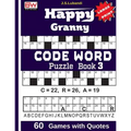Happy Granny (CODE WORD) Puzzle Book - Paperback