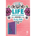 Girls Life Application Study Bible-NLT - Imitation Leather