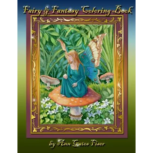 Fairy & Fantasy Coloring Book - Paperback