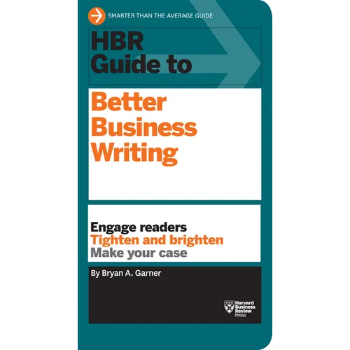 HBR Guide to Better Business Writing (HBR Guide Series) - Hardcover