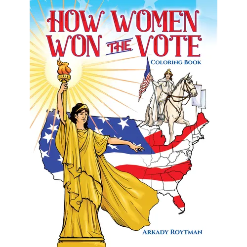 How Women Won the Vote Coloring Book - Paperback