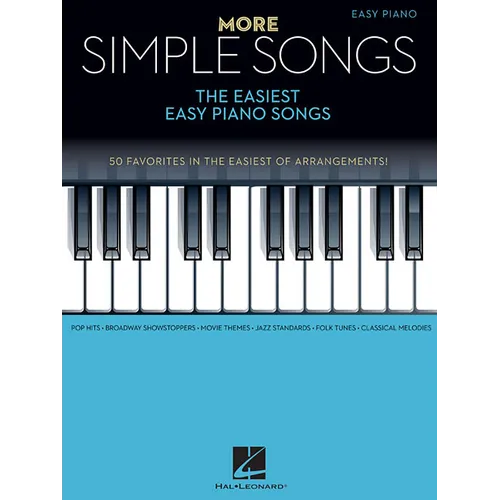 More Simple Songs: The Easiest Easy Piano Songs - Paperback