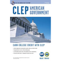 Clep(r) American Government Book + Online - Paperback