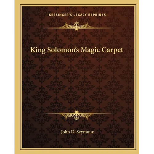 King Solomon's Magic Carpet - Paperback