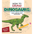 How to Draw Dinosaurs: Step-By-Step Drawings! - Paperback
