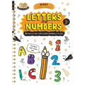 Help with Homework Letters & Numbers-Giant Wipe-Clean Learning Activities Book: Includes Wipe-Clean Pen - Spiral