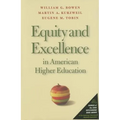 Equity and Excellence in American Higher Education - Paperback