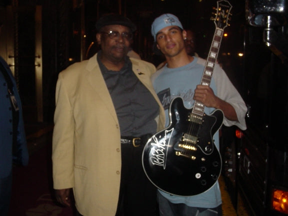 B.B. King Signed Autographed Gibson Epiphone Guitar UACC AFTAL RACC TS PSA LOA