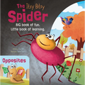 The Itsy Bitsy Spider / Opposites: Big Book of Fun, Little Book of Learning - Board Book