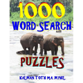 1000 Word Search Puzzles: Fun Way to Improve Your IQ - Paperback