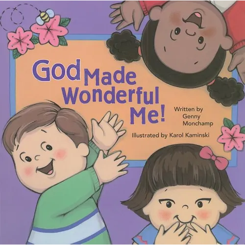 God Made Wonderful Me (Bb) - Board Book