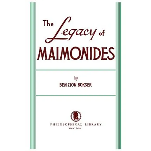Legacy of Maimonides - Paperback